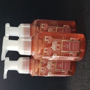 3 Bath & Body Works/White Barn - COZY CASHMERE - Gentle Foaming Hand Soap